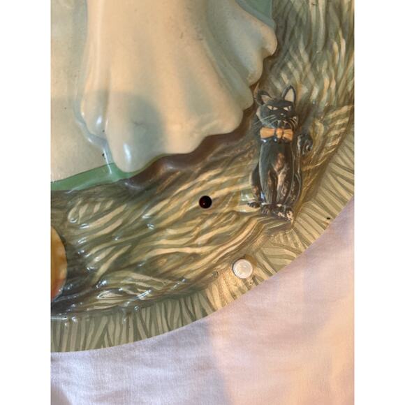 Vintage Halloween Witch and Ghost Lighted and Spooky Noises Wall Door *read* - Picture 9 of 16